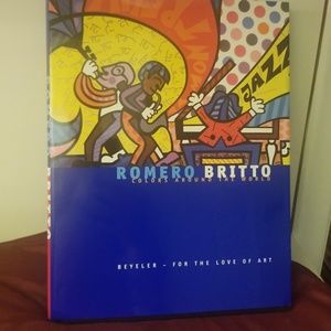 Romero Britto Hardcover Book Colors Around The Wor